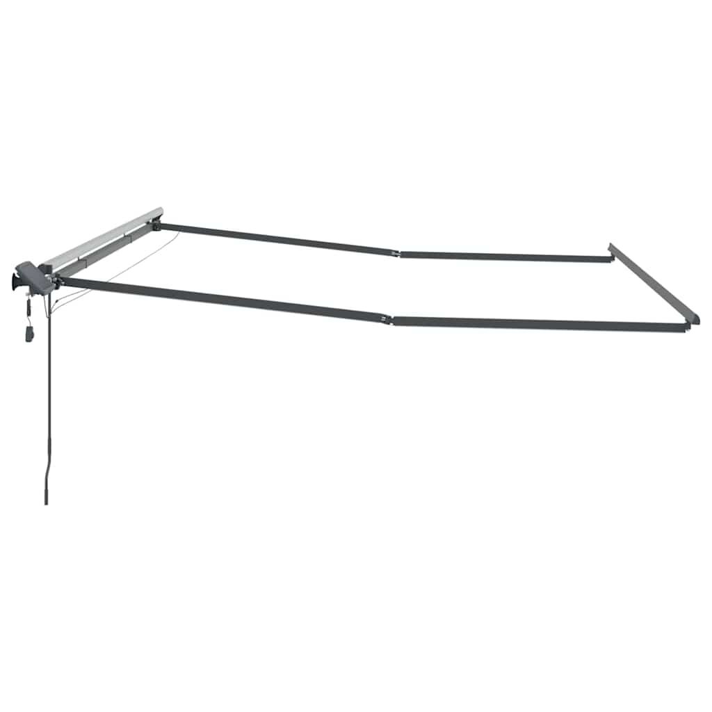 Markies met Handmatig Antraciet 4.5 x 2.5 m Metaal