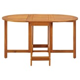 VidaXL Massief Acaciahouten Tuintafel 130x90x72 cm - 35% Korting