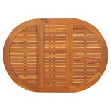 VidaXL Massief Acaciahouten Tuintafel 130x90x72 cm - 35% Korting