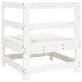 Tuinhoekbank Grenenhout Wit - 34% Korting!