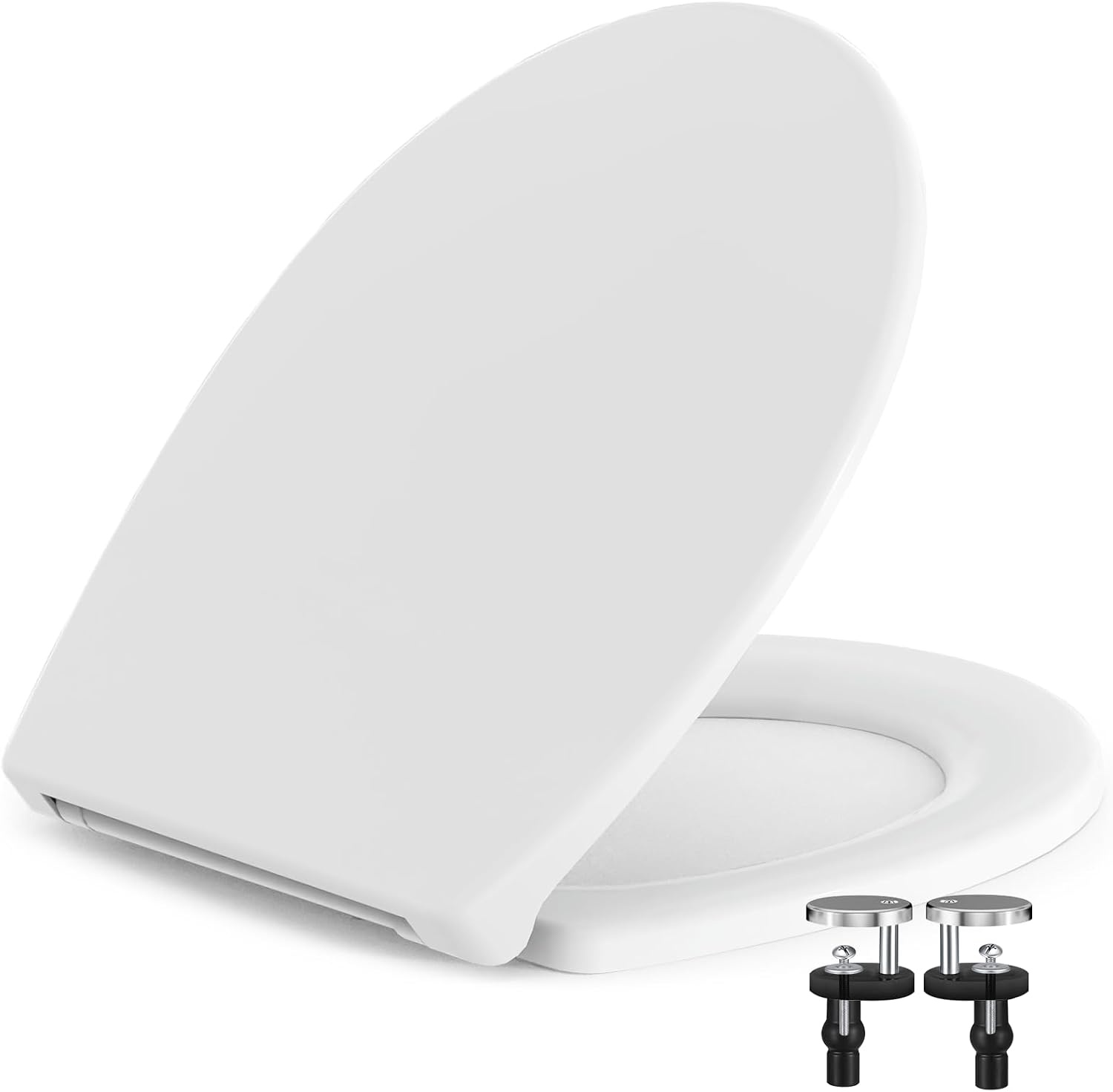 O-vormige Toiletbril Wit | Softclose & Quick-Release | 32% Korting