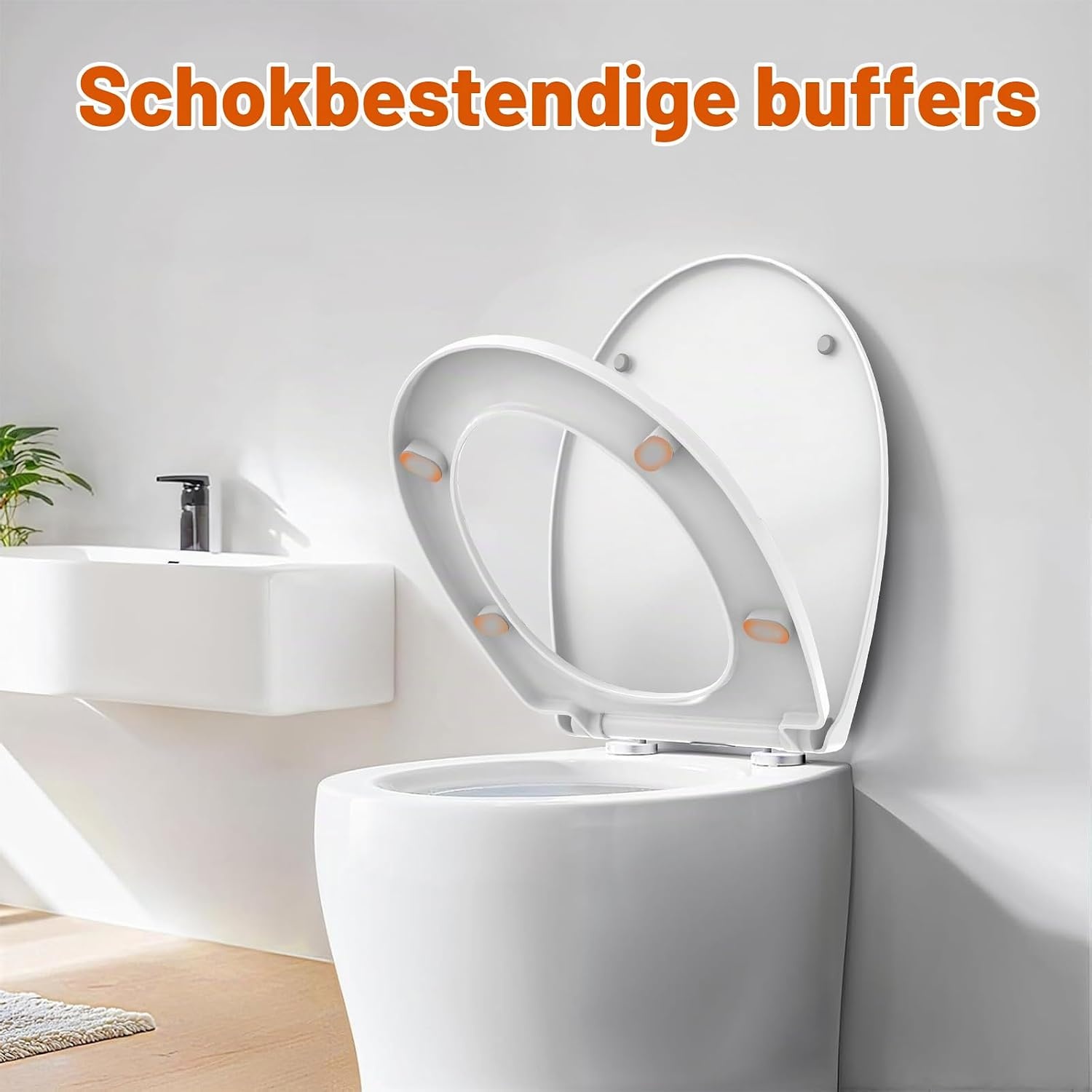 O-vormige Toiletbril Wit | Softclose & Quick-Release | 32% Korting