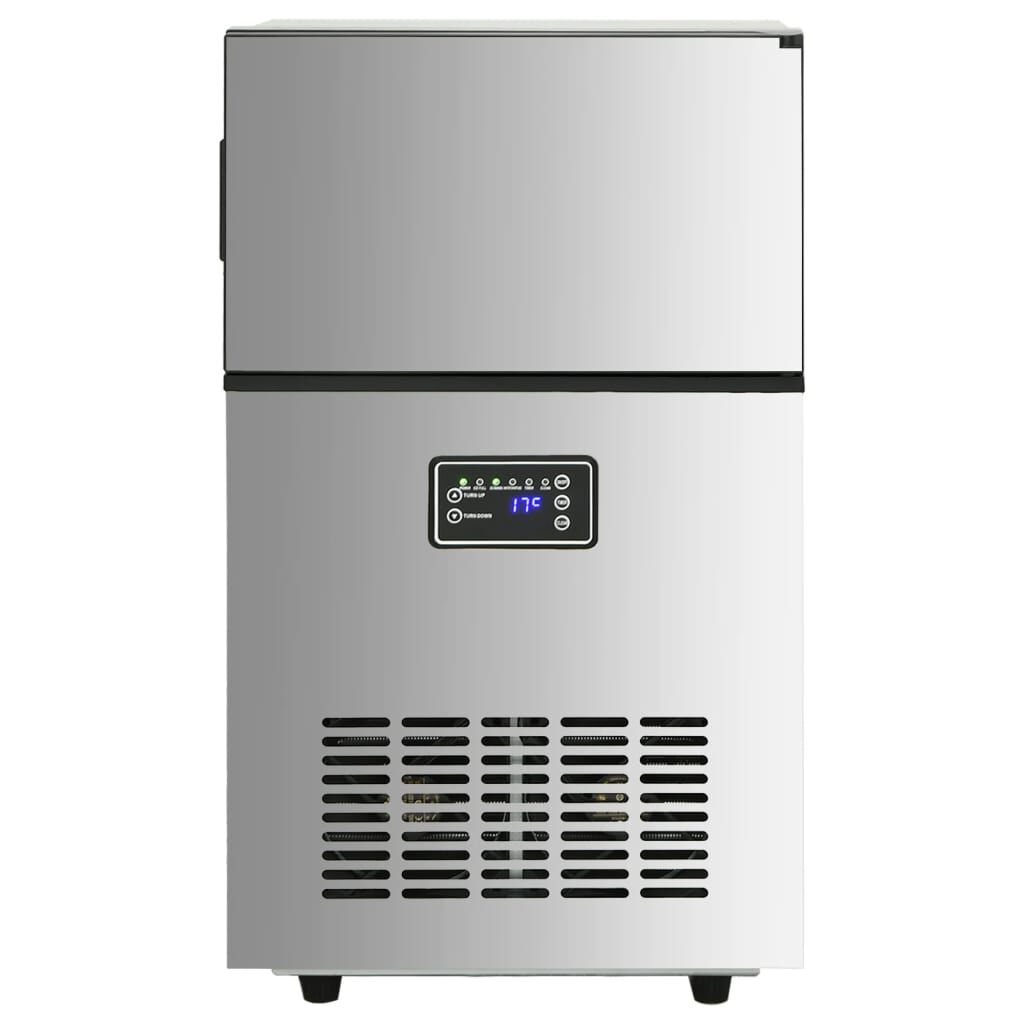 IJsblokjesmachine VidaXL 45 kg/dag Zilver - 55% Korting