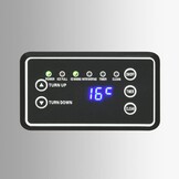 IJsblokjesmachine VidaXL 45 kg/dag Zilver - 55% Korting