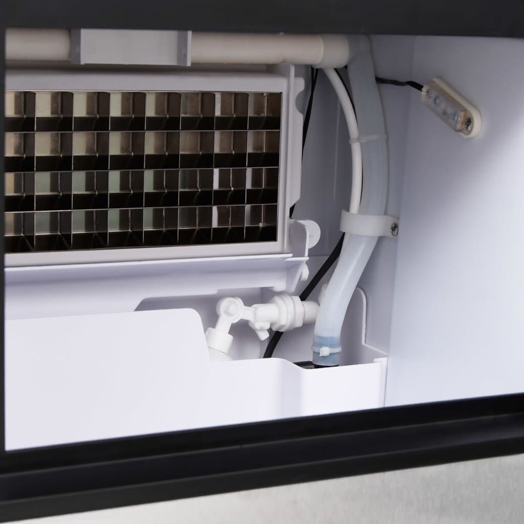 IJsblokjesmachine VidaXL 45 kg/dag Zilver - 55% Korting