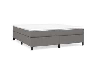 Donkergrijs Bedframe stof 160x200 cm - 34% Korting!