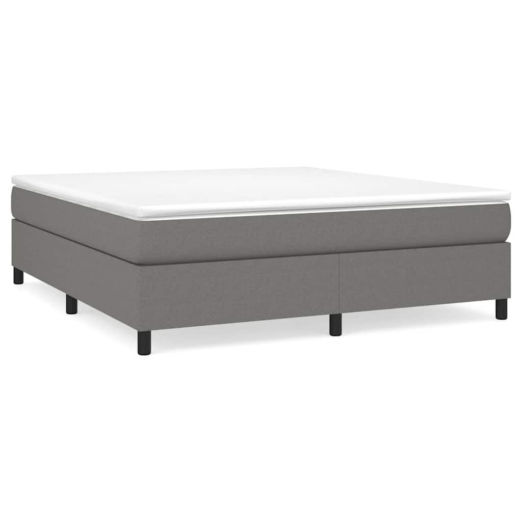 Donkergrijs Bedframe stof 160x200 cm - 34% Korting!