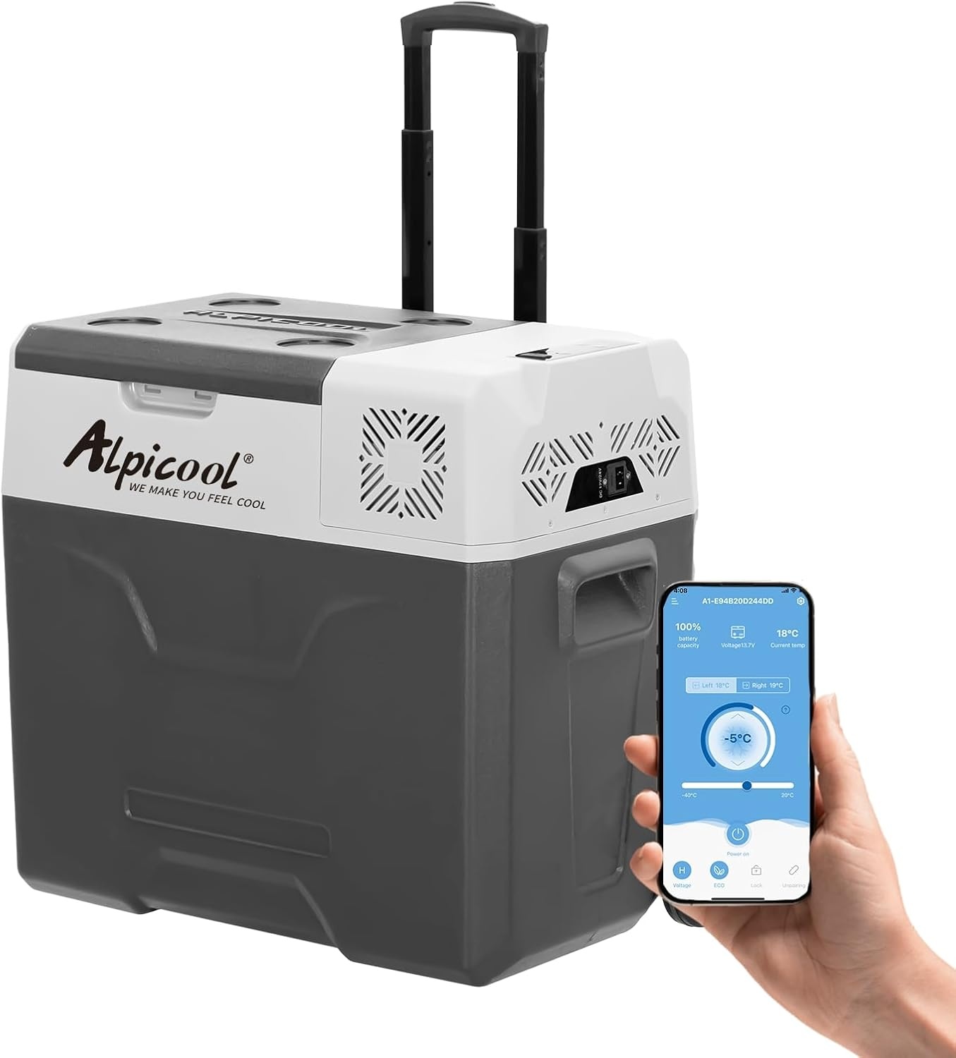 Mobiele Koelbox Vriesbox 50L | 12V/24V/230V | 54% Korting