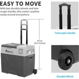 Mobiele Koelbox Vriesbox 50L | 12V/24V/230V | 54% Korting