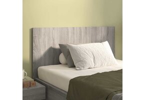 Hoofdbord Grijs Sonoma Eiken 120x1,5x80 cm - 32% Korting!