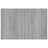 Hoofdbord Grijs Sonoma Eiken 120x1,5x80 cm - 32% Korting!