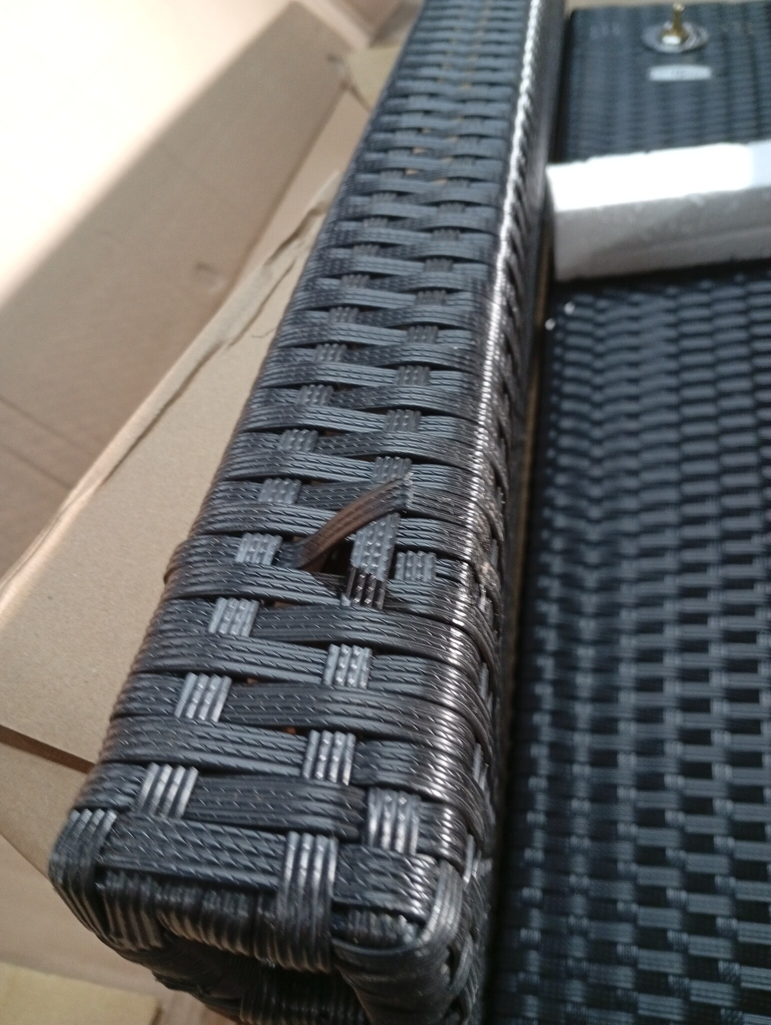 Buitendouche Poly Rattan & Acaciahout - 54% Korting!