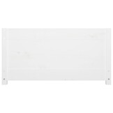 Slaapbank Grenenhout Wit 90x200 cm - 35% Korting