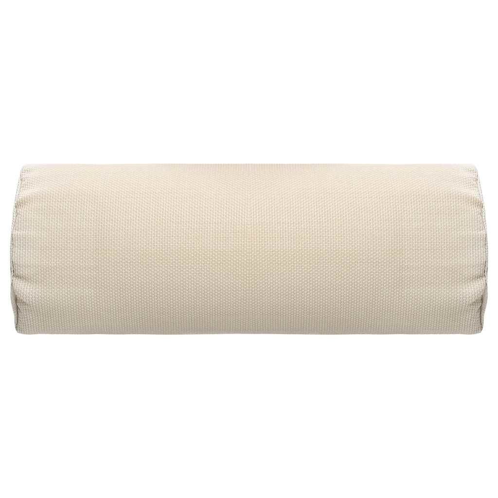 Hoofdsteun Ligstoel Textileen Crème - 40x7,5x15 cm - 31% Korting