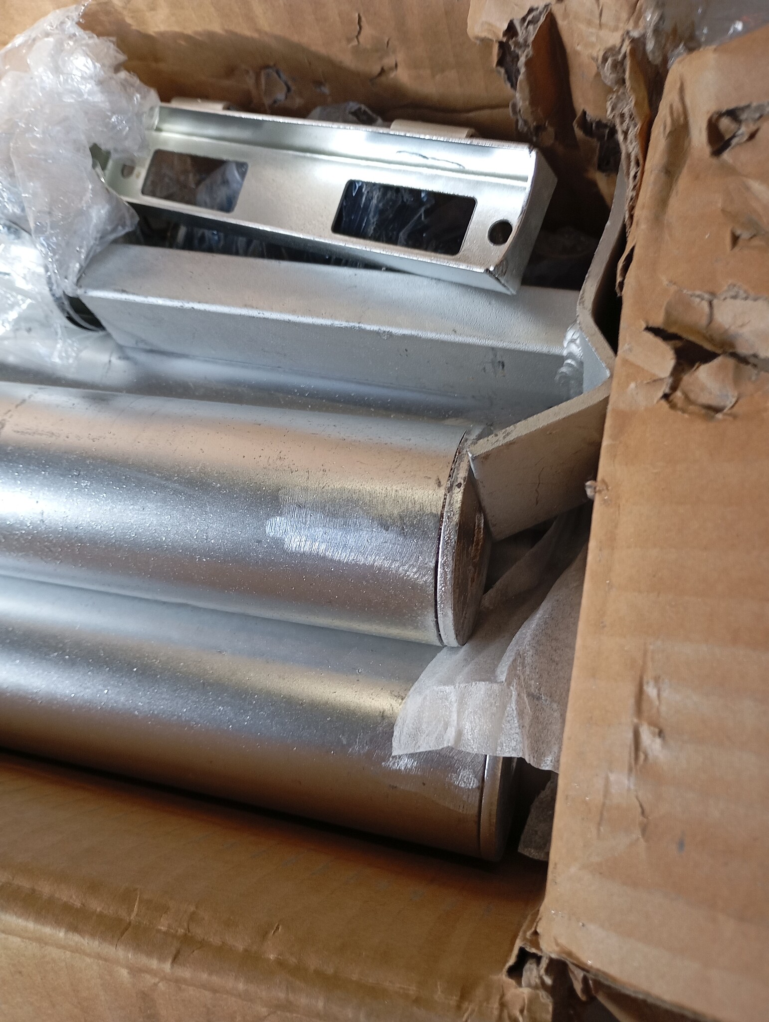 Stevige Tuinpoort Staal 400x100 cm Zilver - 55% Korting!