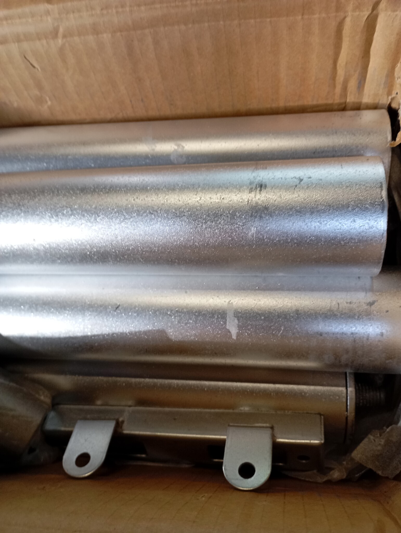Stevige Tuinpoort Staal 400x100 cm Zilver - 55% Korting!