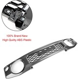 Frontgrille voor Suzuki Jimny JB64 JB74 2019-2023 - Honeycomb Design - Grijs