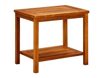 vidaXL Salontafel 50x35x45 cm massief acaciahout