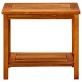 vidaXL Salontafel 50x35x45 cm massief acaciahout