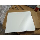 vidaXL Kaptafel met spiegel 73x46,5x120 cm wit