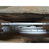 vidaXL Kaptafel met spiegel 73x46,5x120 cm wit