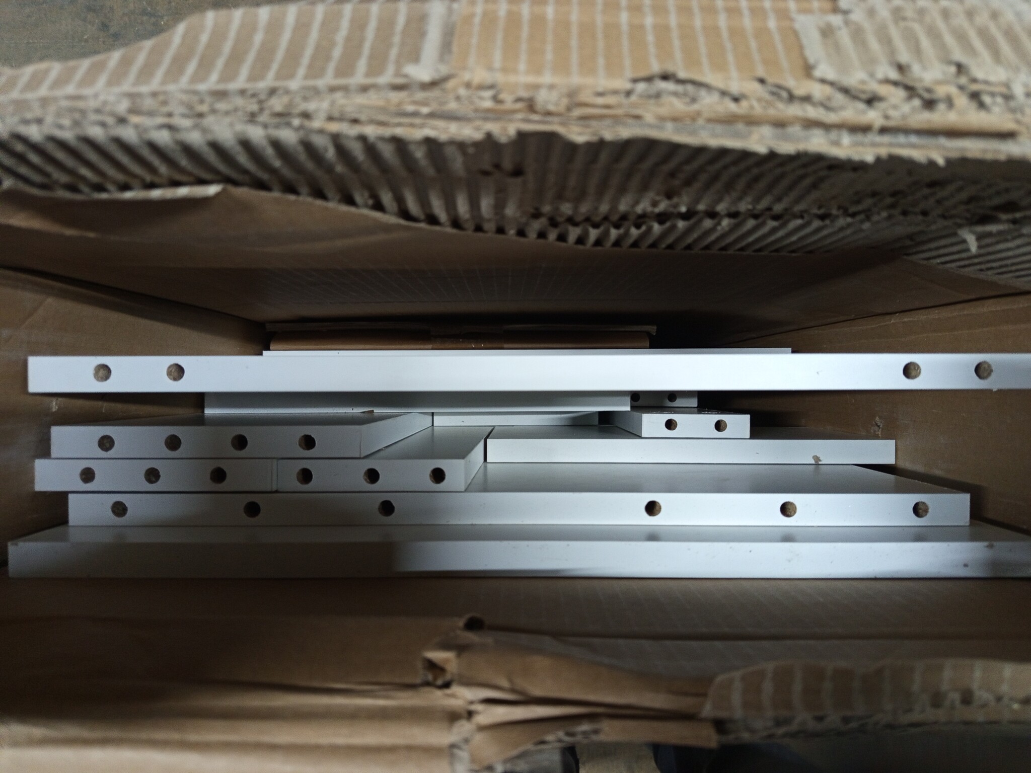 vidaXL Kaptafel met spiegel 73x46,5x120 cm wit