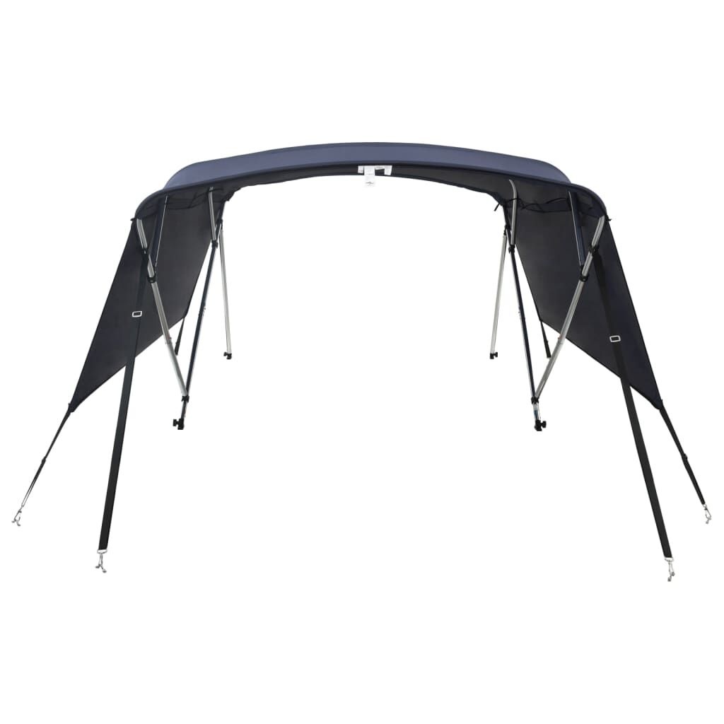 vidaXL Biminitop 4 bogen met zijwanden 243x(170-182)x137 cm