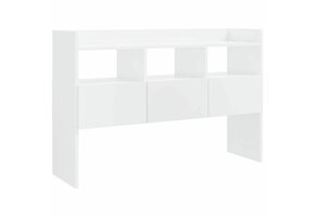 Dressoir Hoogglans Wit 105x30x70 cm - 34% Korting!