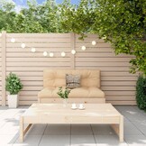vidaXL 2-delige Loungeset massief grenenhout