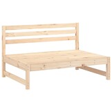 vidaXL 2-delige Loungeset massief grenenhout