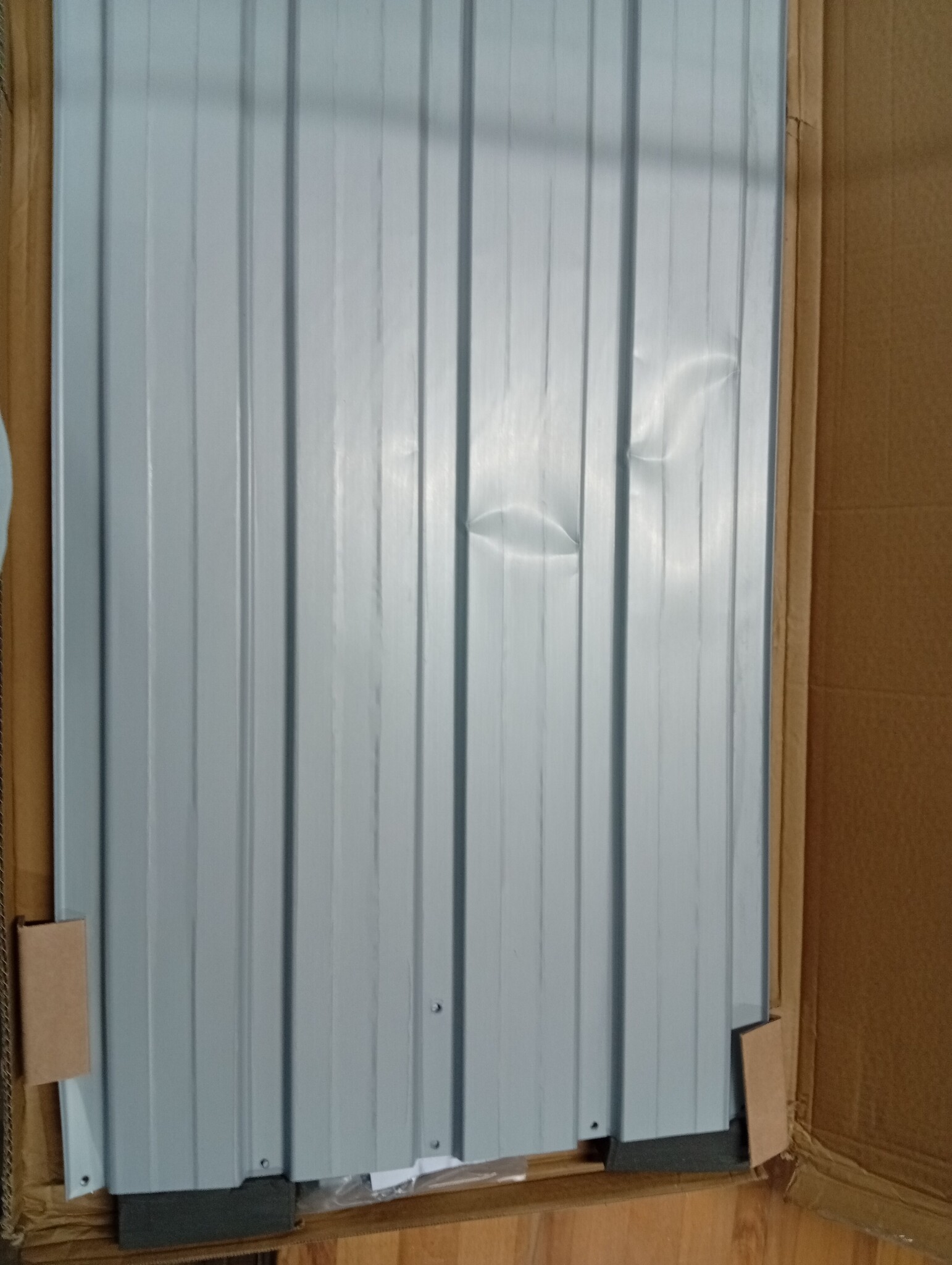 vidaXL Plantenbak verhoogd 100x40x45 cm gegalvaniseerd staal groen