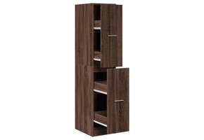 Apothekerskast Bruine Eik 30x41x144,5 cm - 34% Korting!