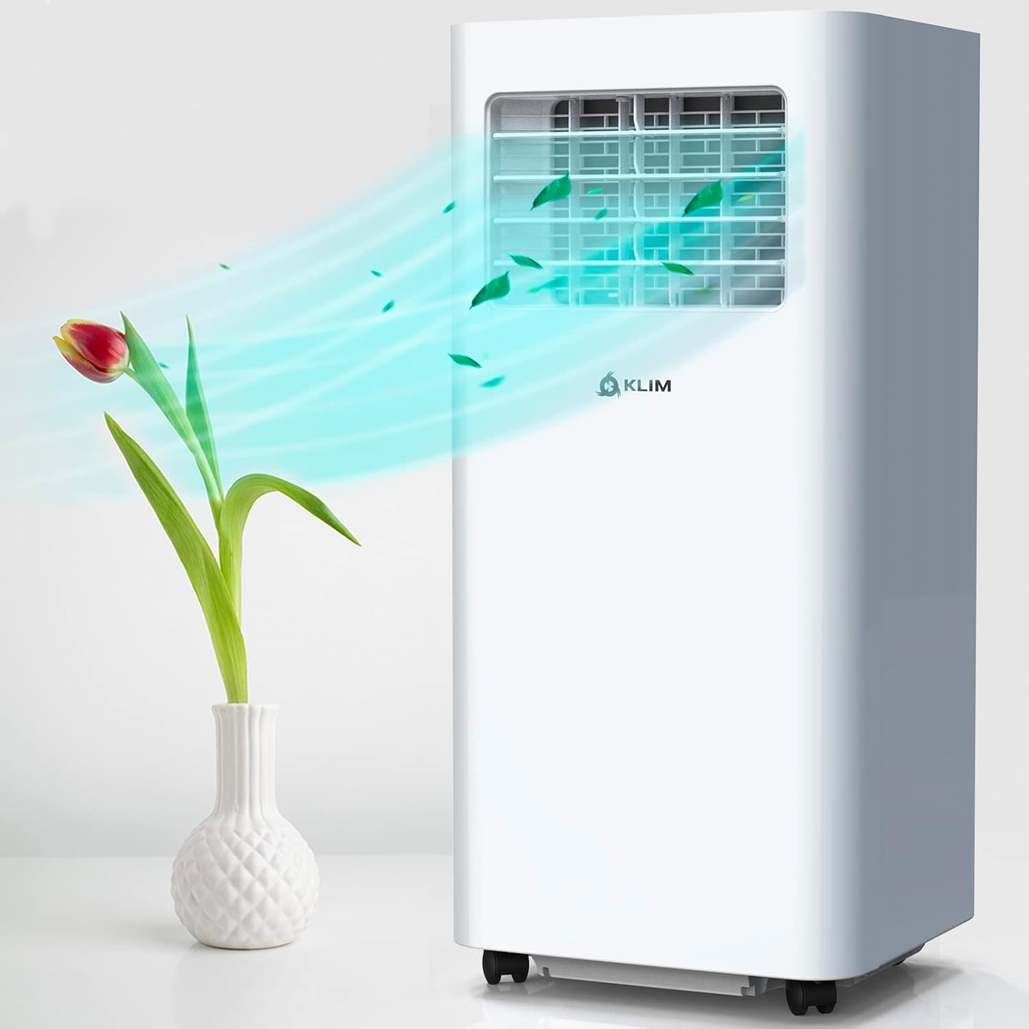 KLIM K9000 Mobiele Airconditioner 3-in-1 - 9000 BTU - Wit