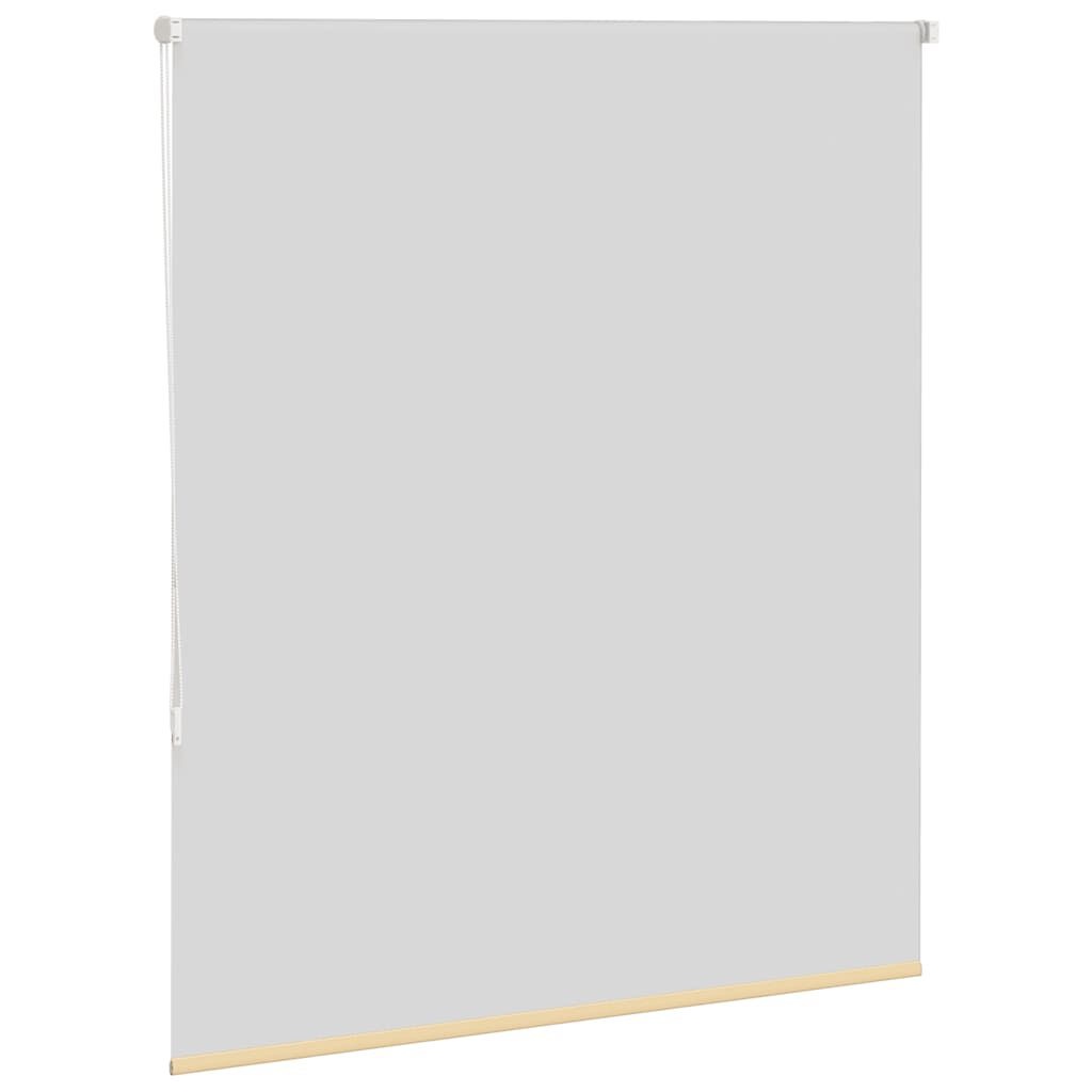 vidaXL Rolgordijn verduisterend 140x130 cm stofbreedte 136,6 cm beige