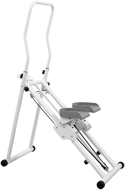 Verticale klimstepper voor full-body training, hometrainer met lcd-display, caloriemeter, knievriendelijk, fitnessapparaat voor thuis, opvouwbaar, belastbaar tot 150 kg