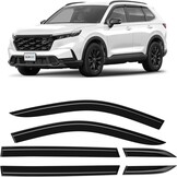 CLIM ART Windgeleiders voor Honda Civic 2017-2022 Sedan - 4 Stuks - Zwart