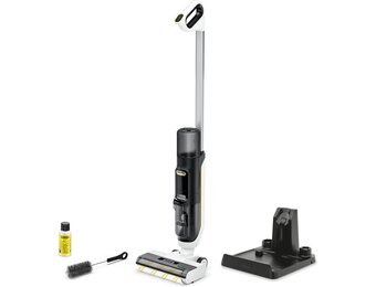 Kärcher FCV 3 Accu Stofzuigdweil - Wit - 130 m²