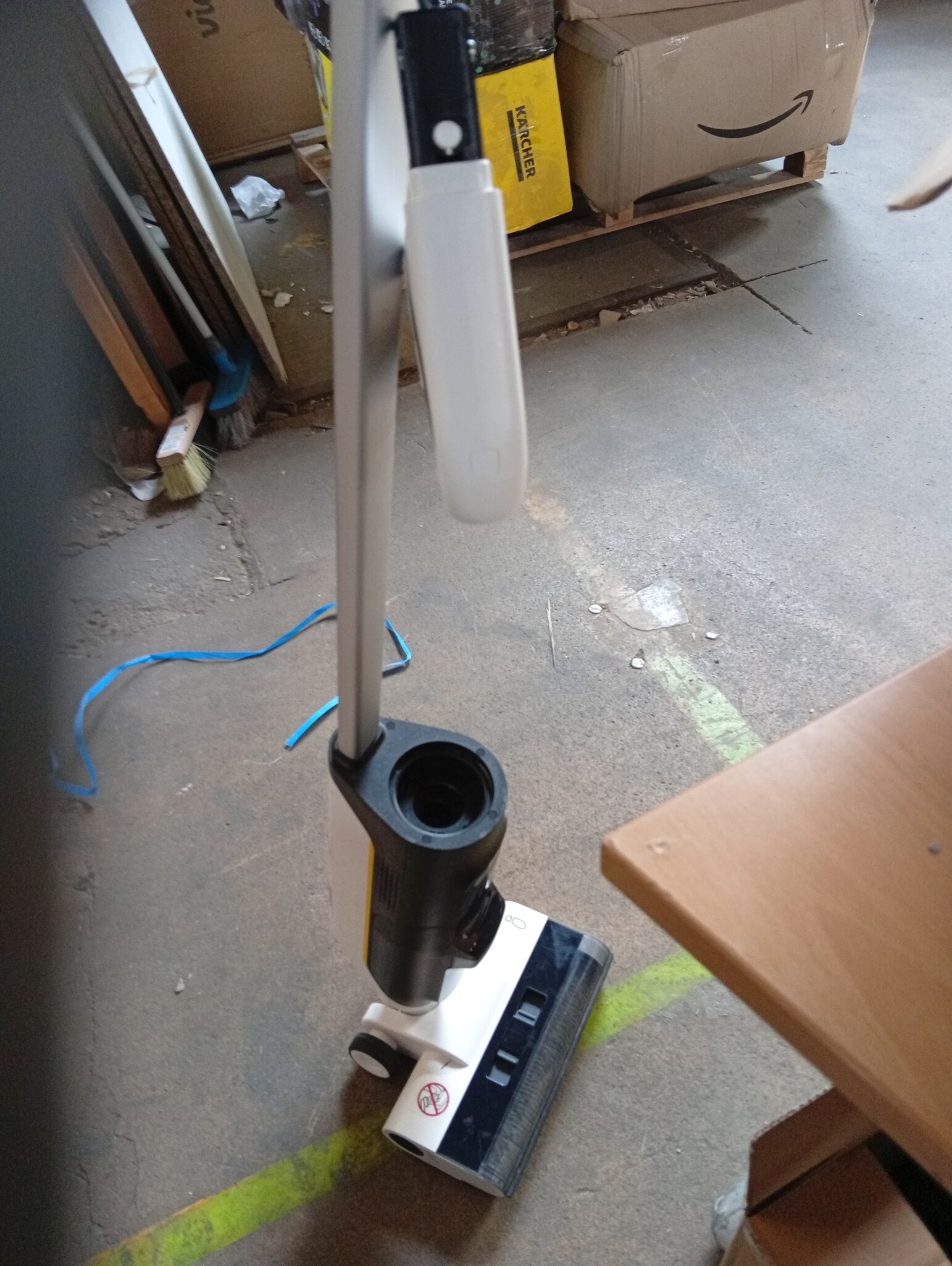 Kärcher FCV 3 Accu Stofzuigdweil - Wit - 130 m²