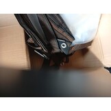 vidaXL Zeildoek 140 gsm Doorzichtig 5 x 7 m PE