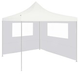 vidaXL Prieelzijwand met ramen 4x2 m wit