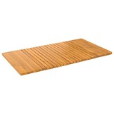 vidaXL Badmat Naturel 100 x 55 cm Massief Acaciahout