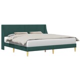 vidaXL Bedframe Effen met hoofdeinde aansluitplaat