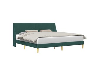 vidaXL Bedframe Effen met hoofdeinde aansluitplaat