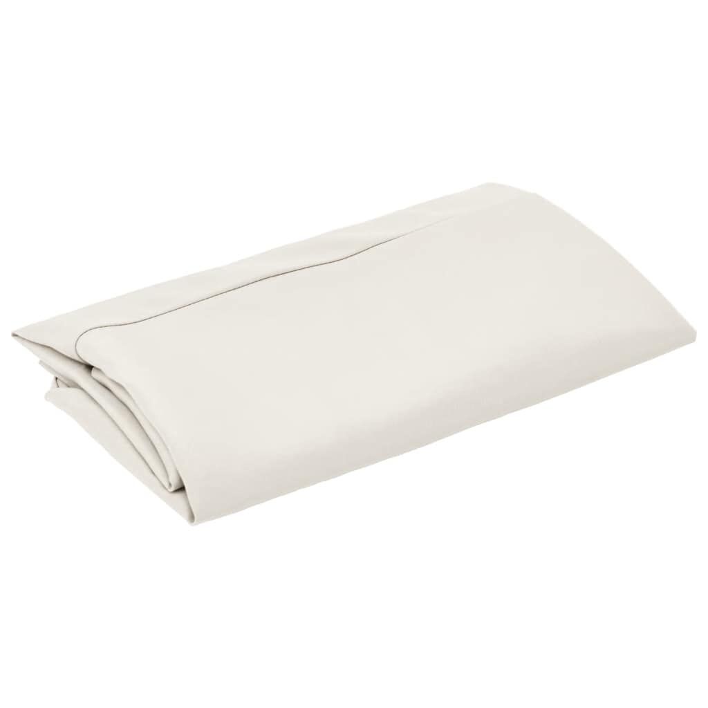 vidaXL Vervangingsdoek voor parasol 300 cm wit