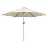 vidaXL Vervangingsdoek voor parasol 300 cm wit