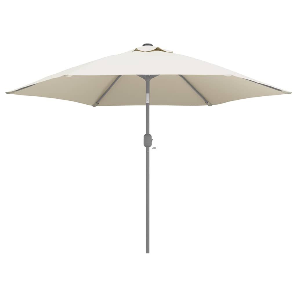 vidaXL Vervangingsdoek voor parasol 300 cm wit