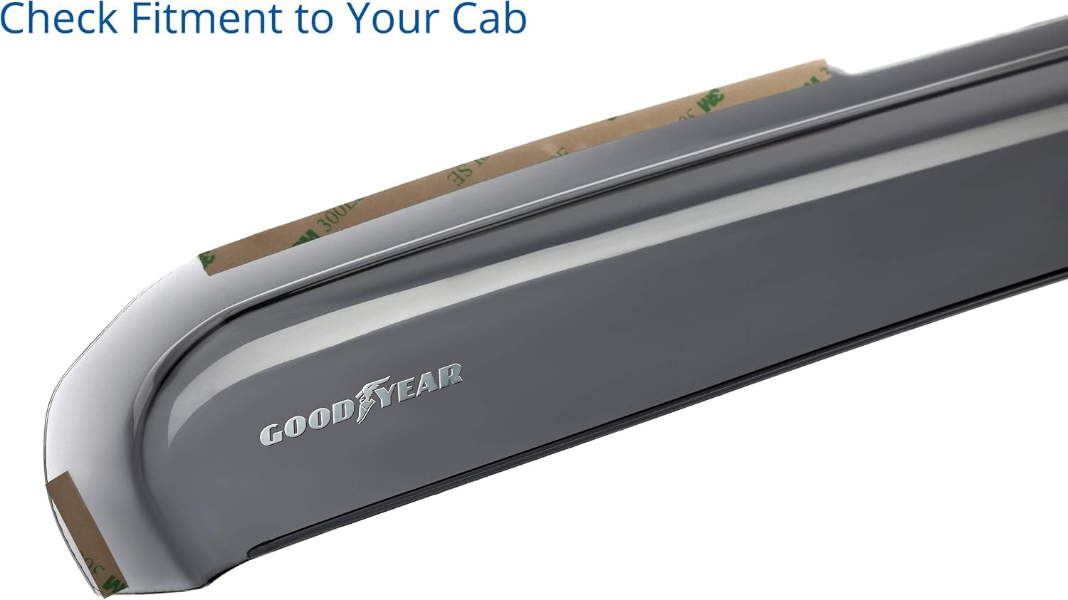 Goodyear Winddeflectors voor Volkswagen Jetta 2018-2026 - Set van 4 - In-channel