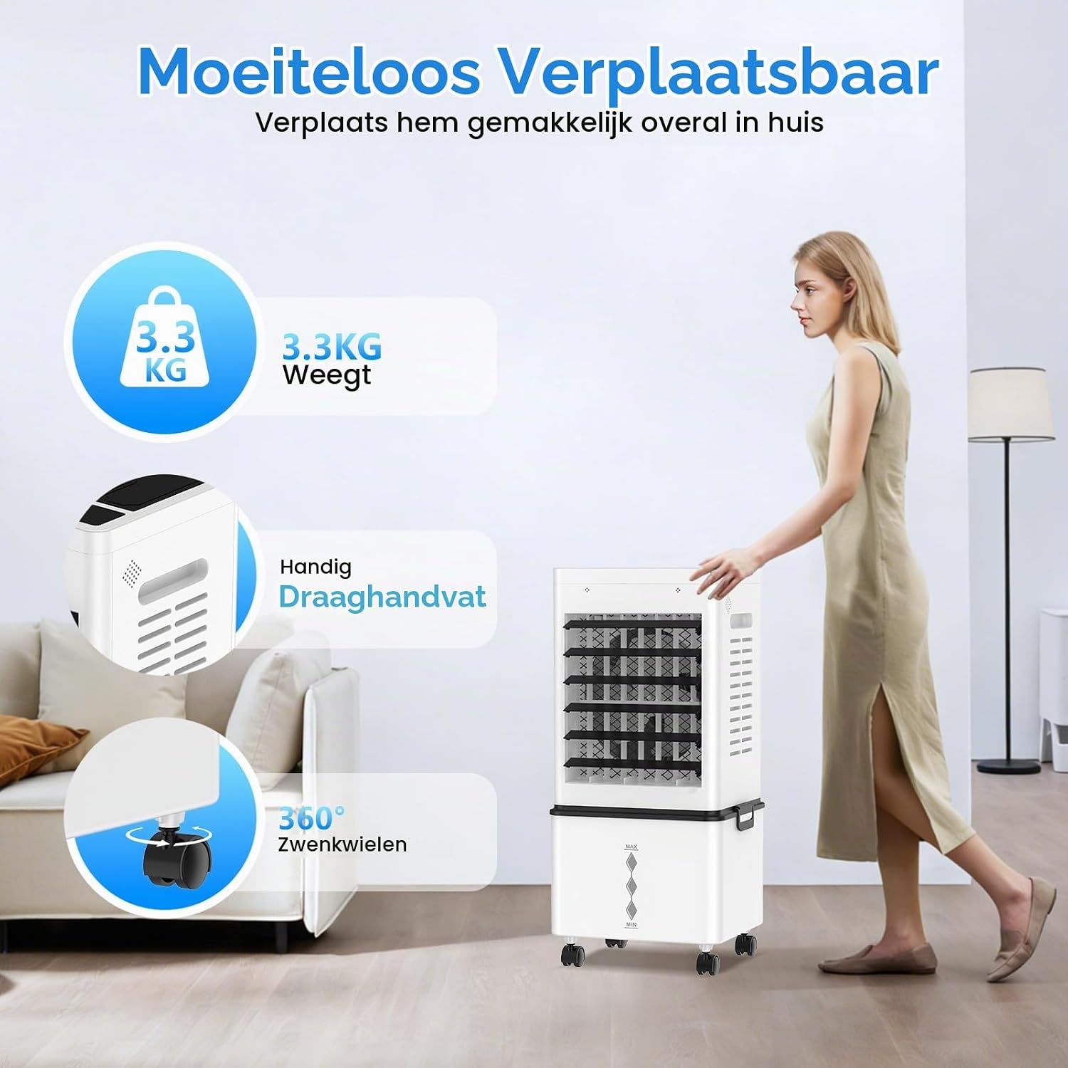draagbare airco 10l