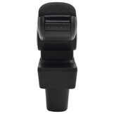vidaXL Autoarmsteun 12x36x(33,5-48) cm ABS zwart