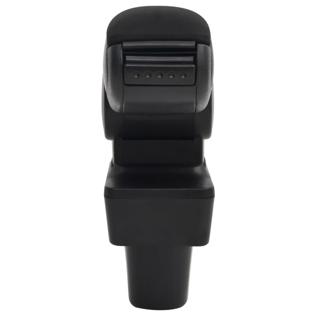 vidaXL Autoarmsteun 12x36x(33,5-48) cm ABS zwart